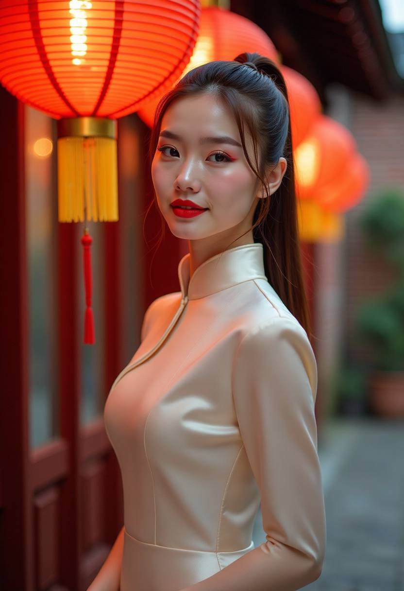 长街灯火海报